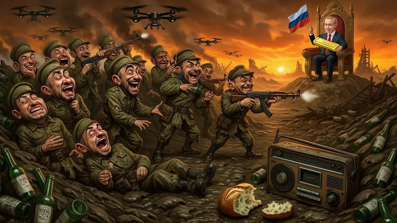 Cover art: Odstřelovači tiše žasnou nad barem v zákopech