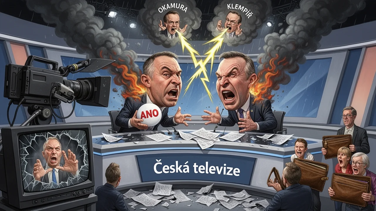 Cover art: Debata v přímém přenosu kde pravda nemá váhu