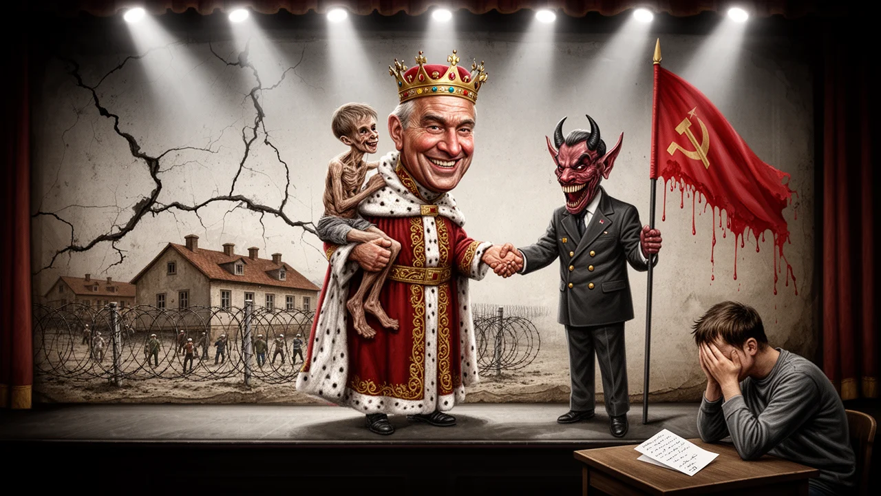 Cover art: Laskavý pan král, který vlastní krev zaprodal