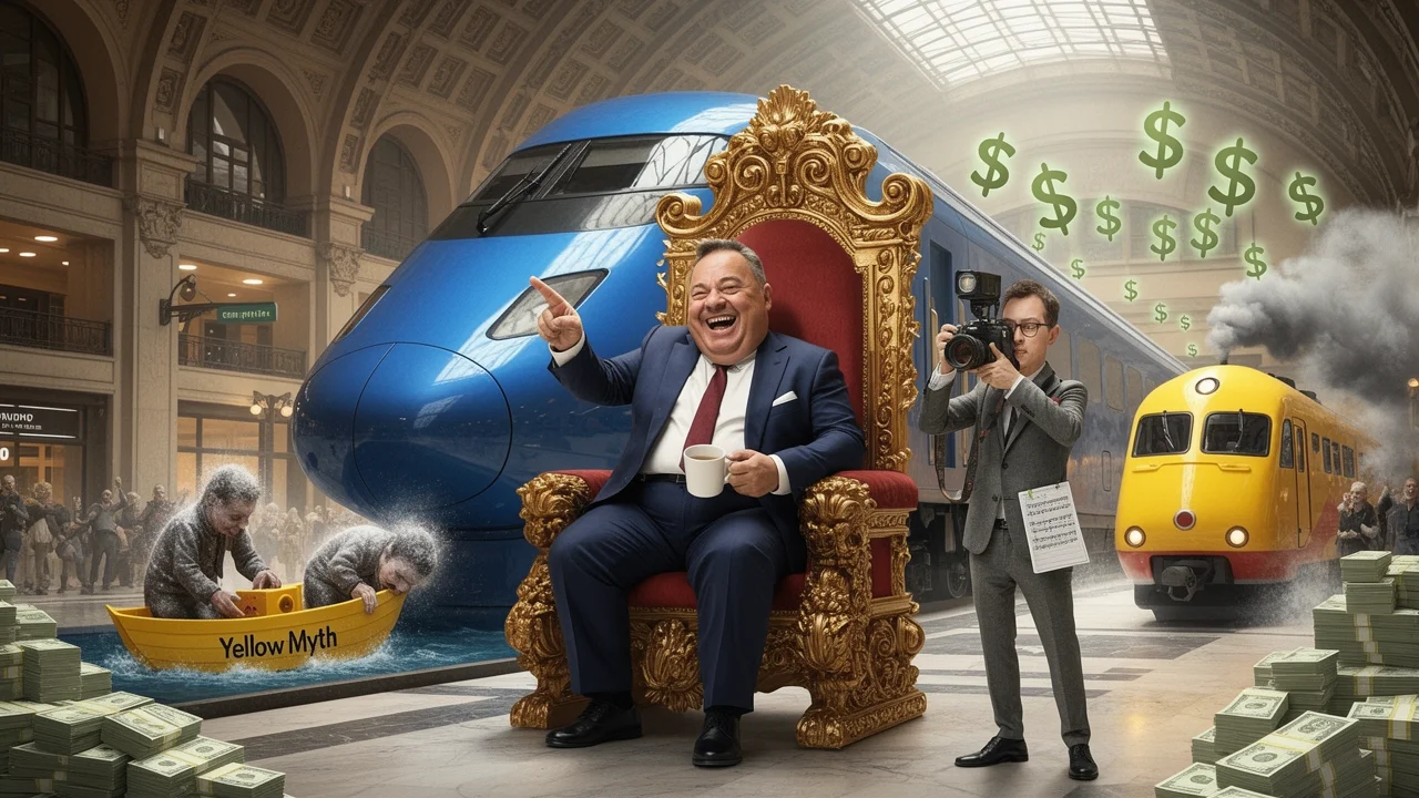 Cover art: Jak státní gigant úspěšně školí soukromého miliardáře