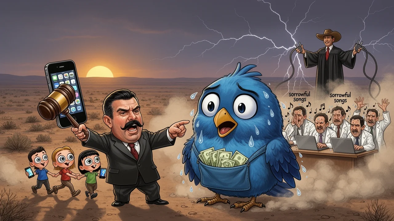 Cover art: Facebook maže celý stát, protože prachy nesmí spát