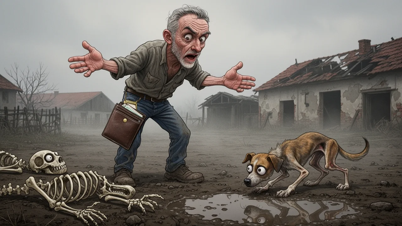 Cover art: Prázdná kapsa není omluva pro psí peklo