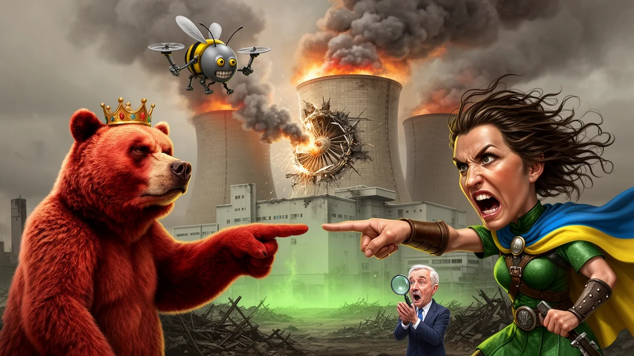 Cover art: Dron vletěl do turbíny a pánové dál lžou
