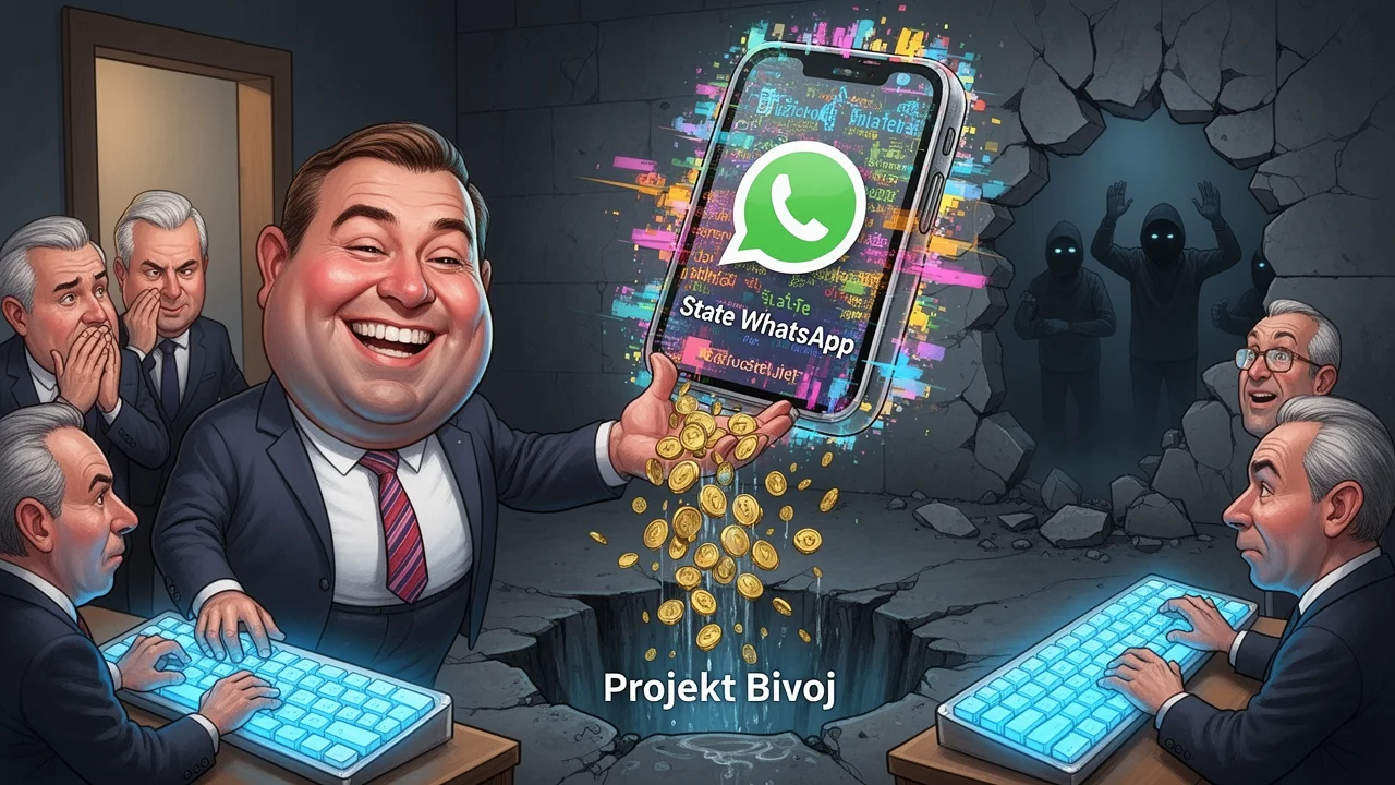 Cover art: Státní WhatsApp s pachem miliard a velkých plánů