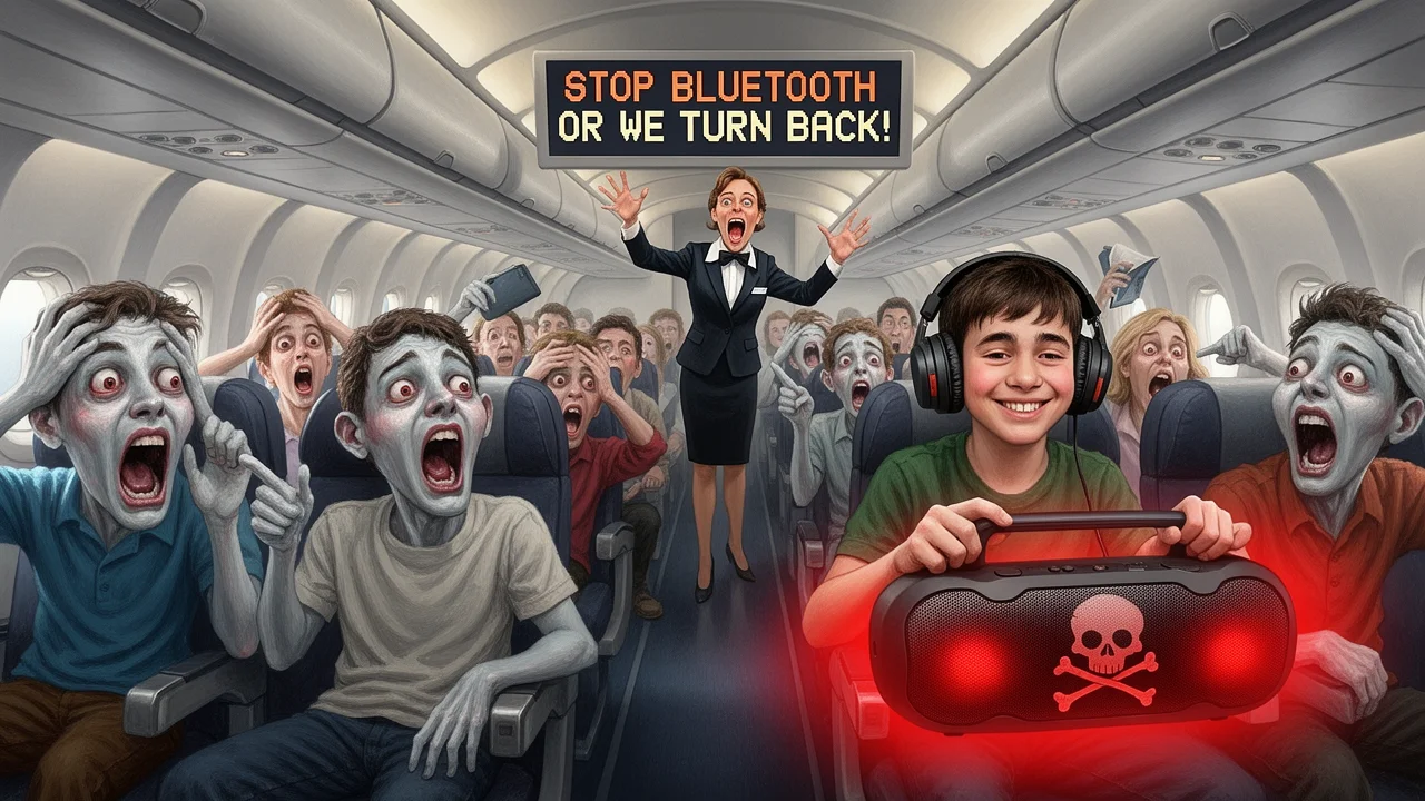 Cover art: Jak hloupý název Bluetooth sítě otočil velký Boeing