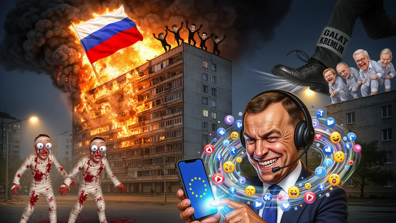 Cover art: Ranní budíček z Kremlu, který nikdo nechtěl slyšet