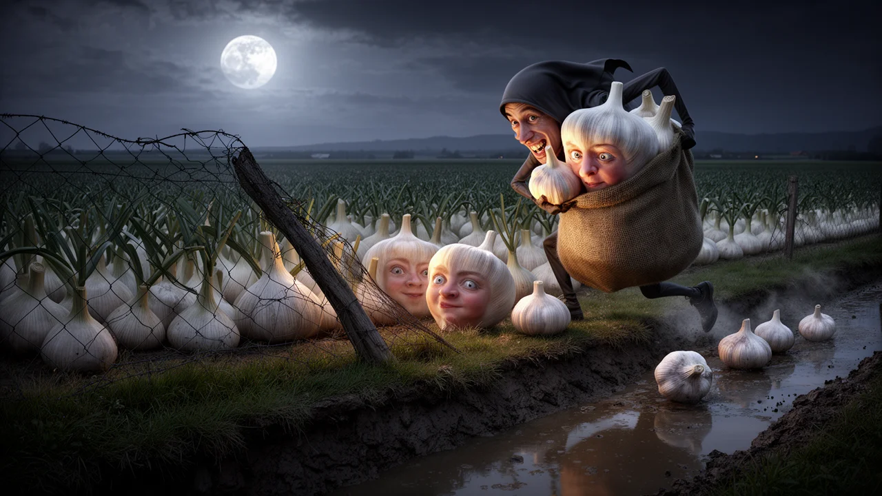 Cover art: Česnekový fantom udeřil v Kratonohách pod rouškou noci
