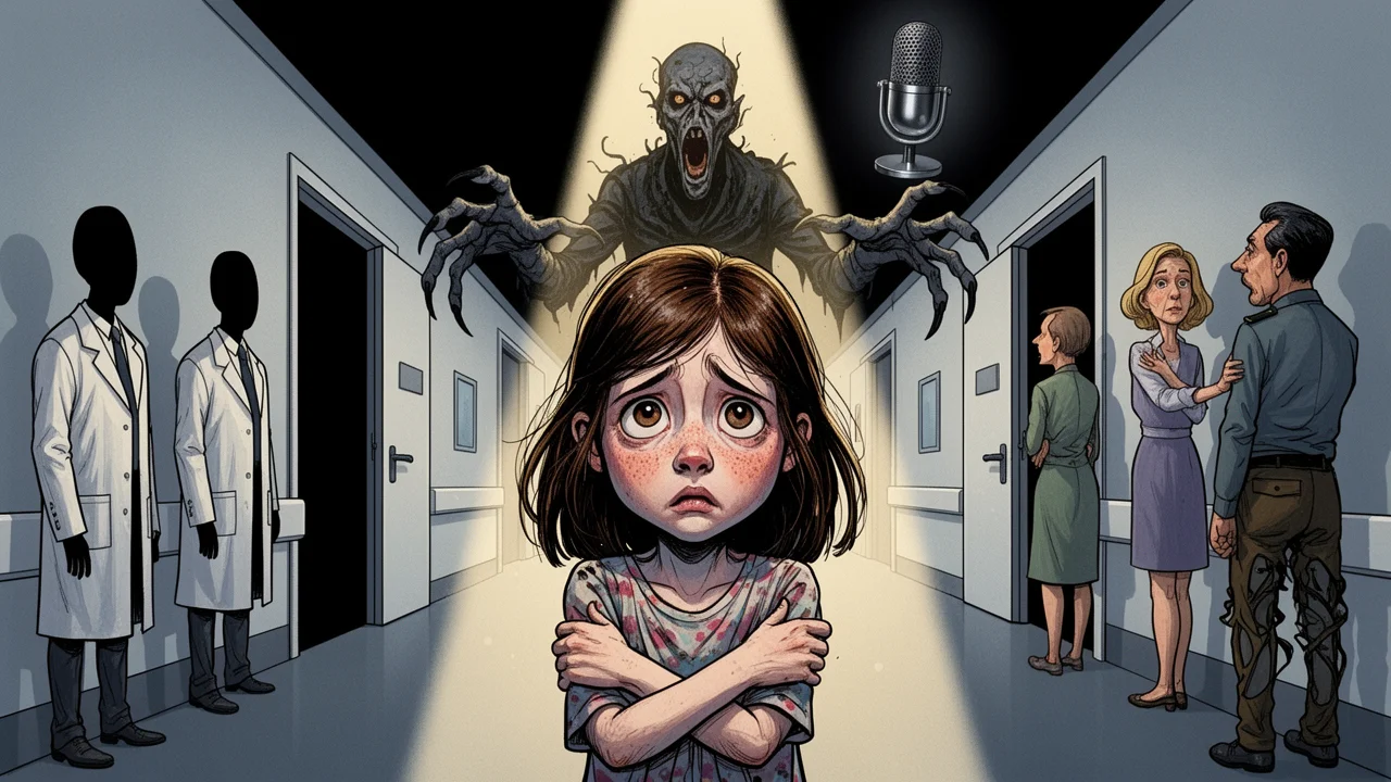 Cover art: Bílé pláště mlčí a oběť dál nese svůj kříž