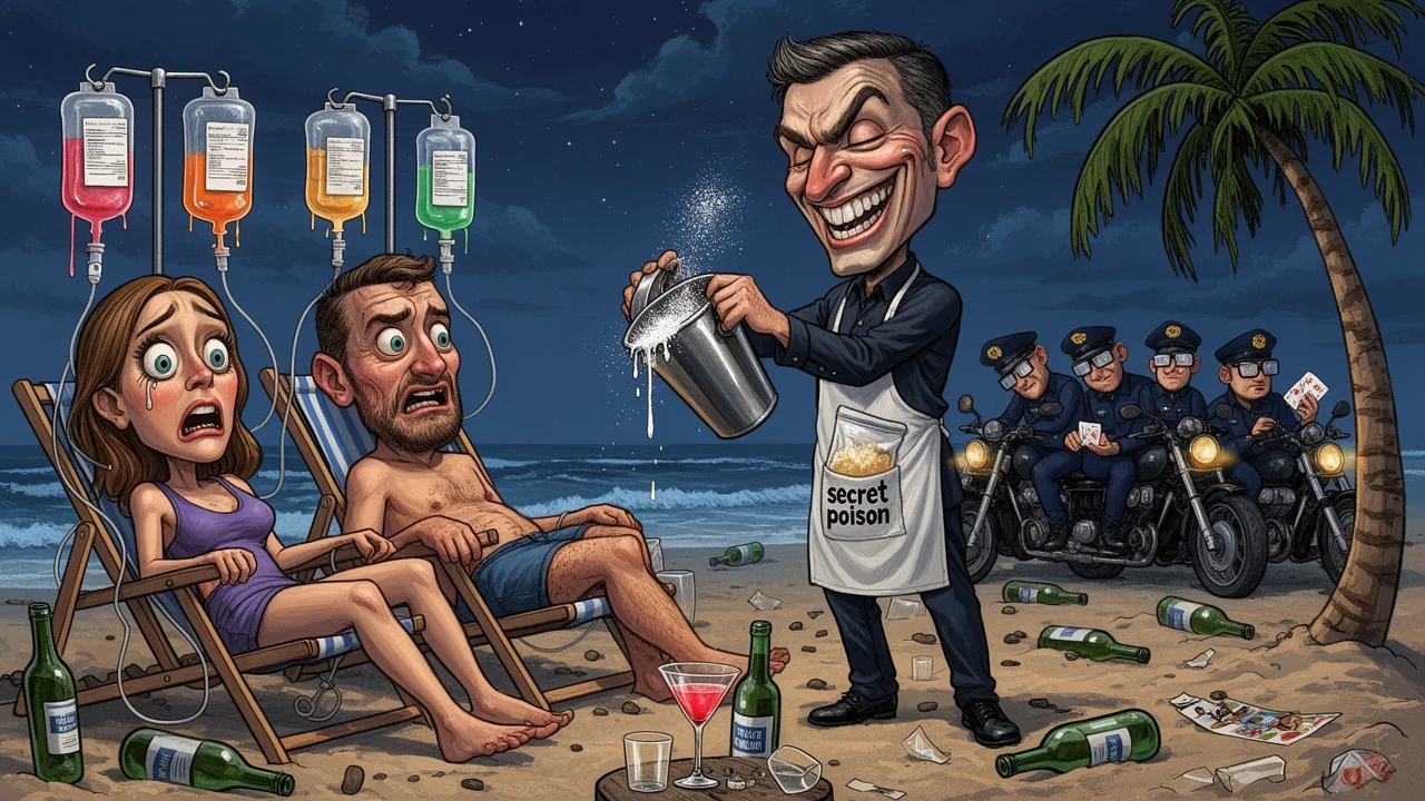 Cover art: Gin s tonikem na Tenerife a policie mlčí