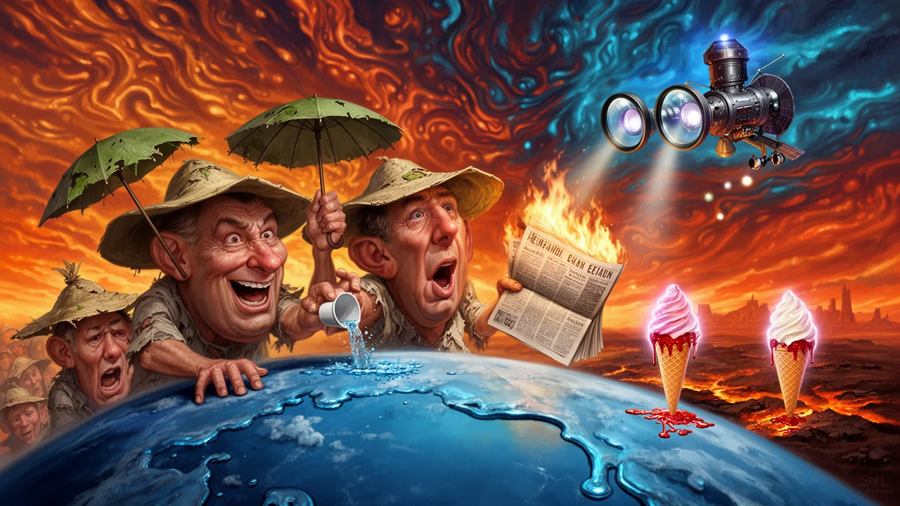 Cover art: Sonda hlásí přehřátí atmosférické vrstvy