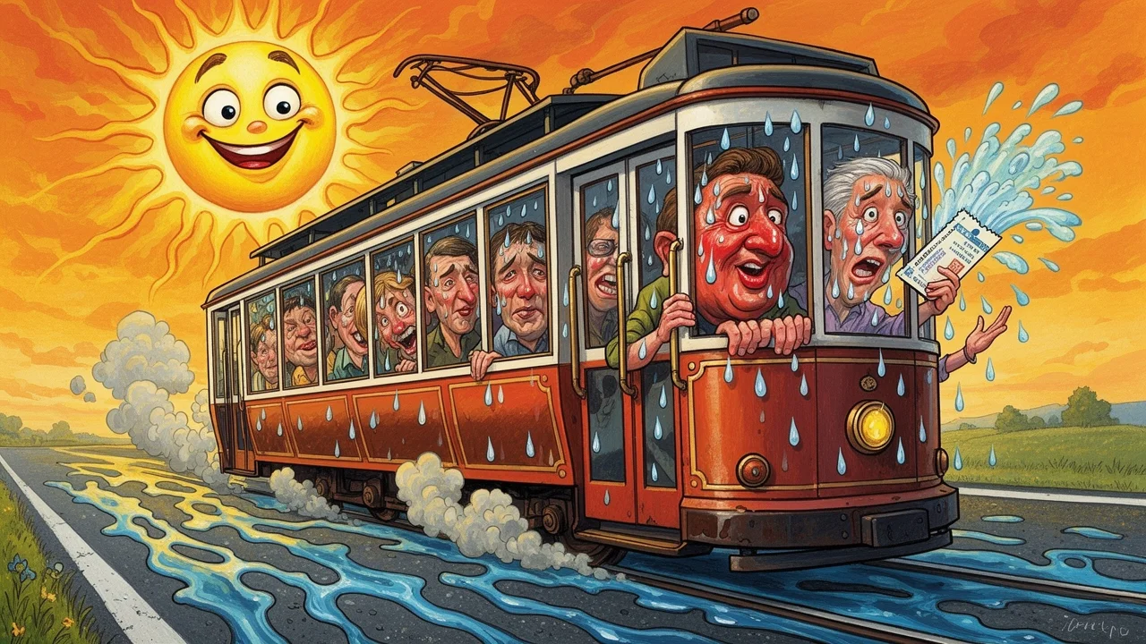 Cover art: Sauna na kolečkách za cenu městské jízdenky