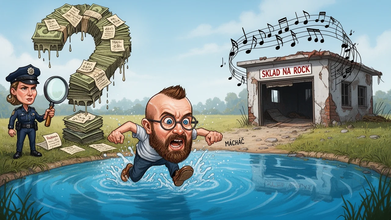 Cover art: Slavný bubeník zmizel kvůli velkým dluhům k jezeru