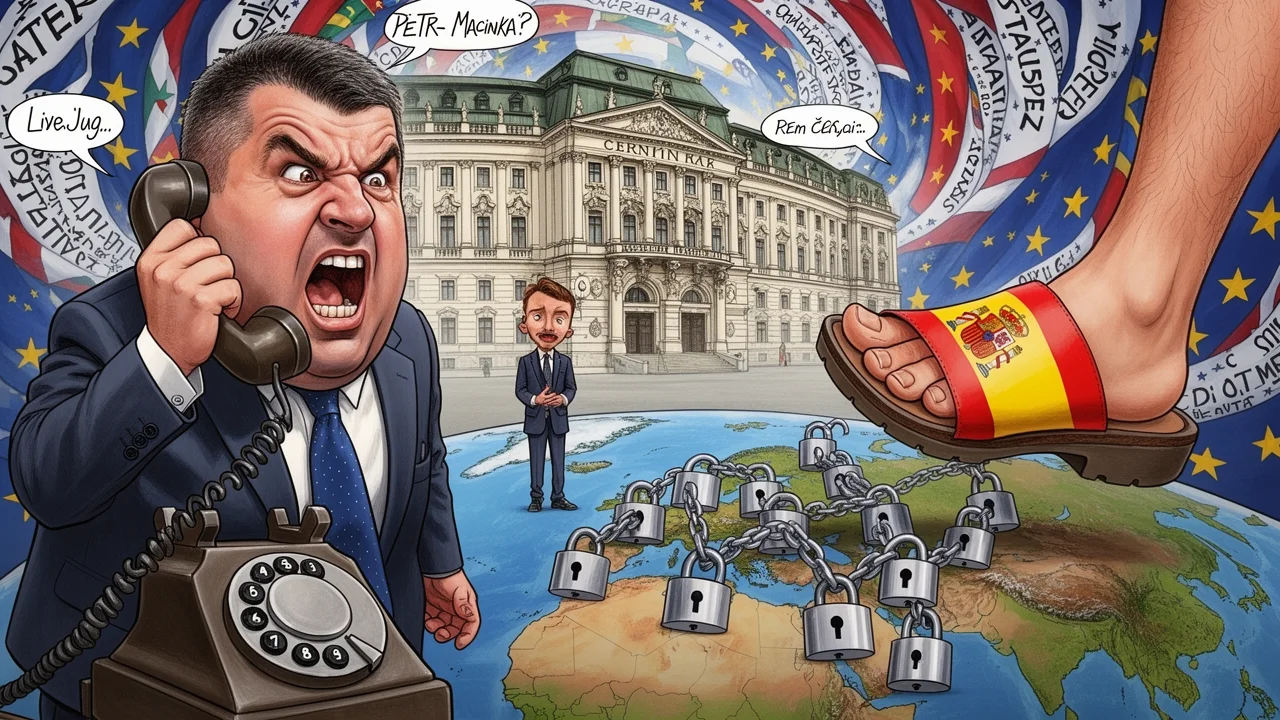 Cover art: Zavřete hranice Španělsku, křičí Andrej z Prahy