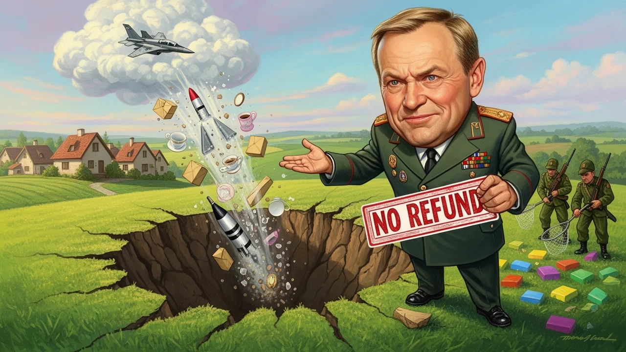 Cover art: Ruská střela spadla na pole a velvyslanec mlčí