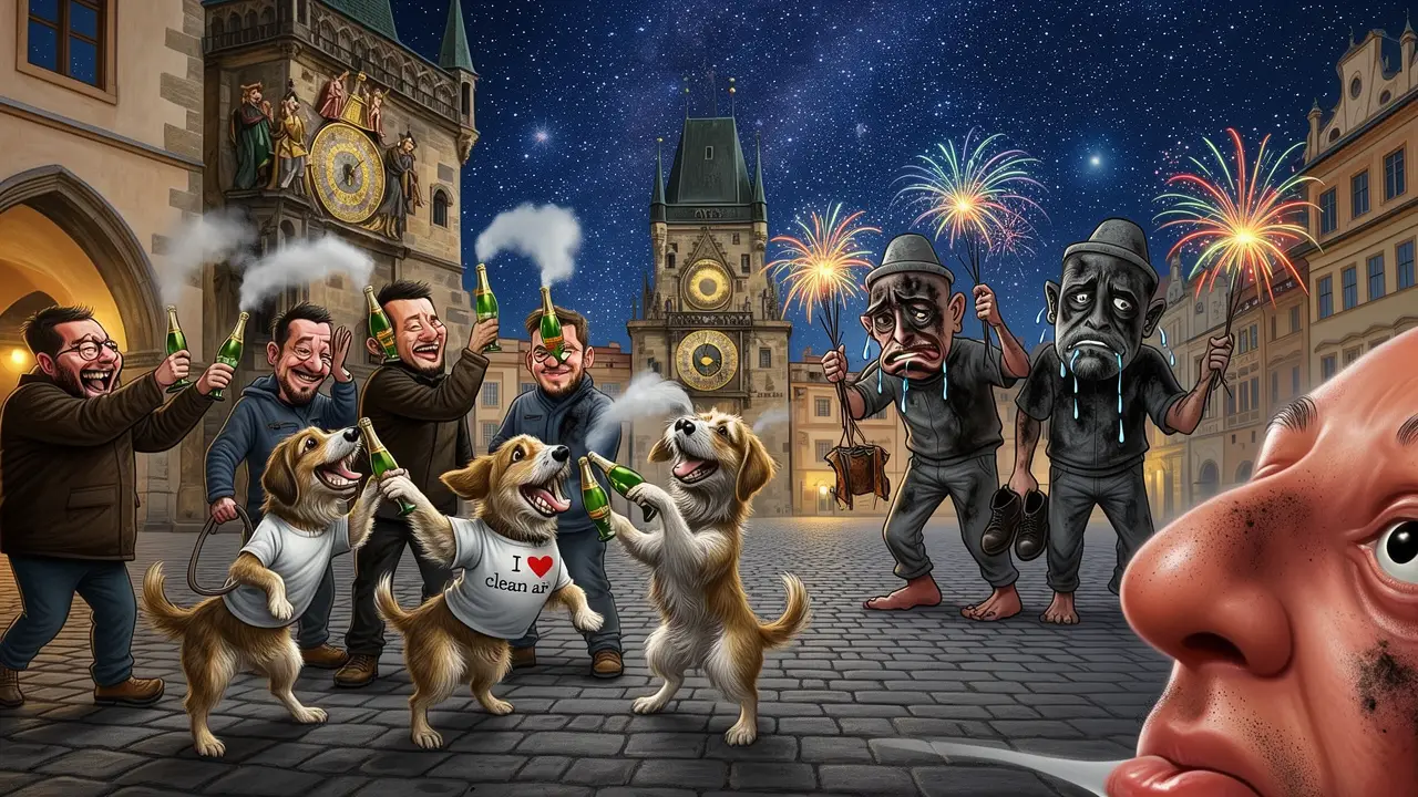 Cover art: Šok v Praze: Vzduch se dal dýchat!