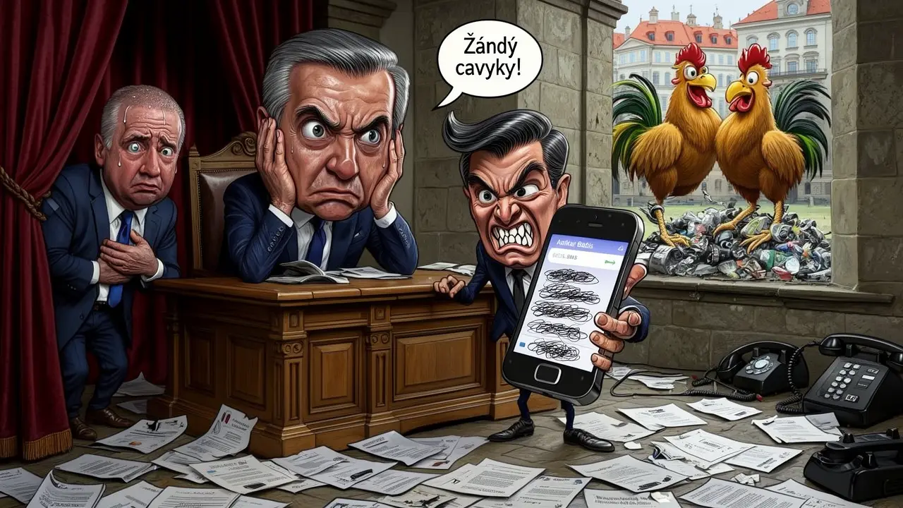 Cover art: Jak ministr zahraničí spálil mosty přes SMS a vyhlásil