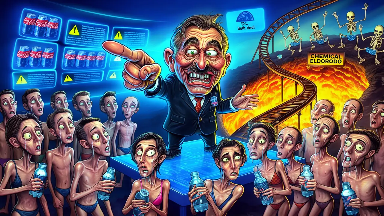 Cover art: Sladká smrt bez cukru, co ti vygumuje mozek
