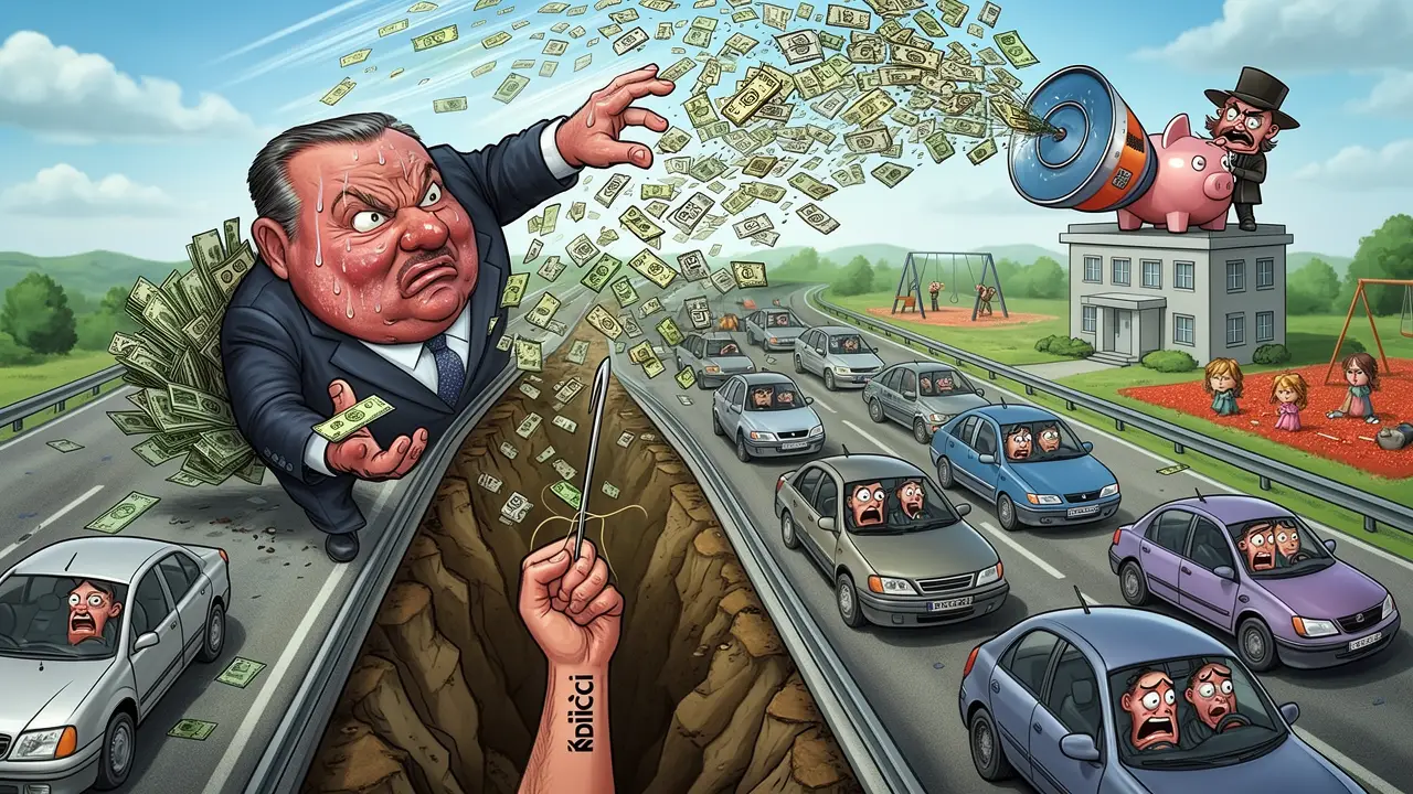 Cover art: Válka o miliardy z kapes rychlých řidičů