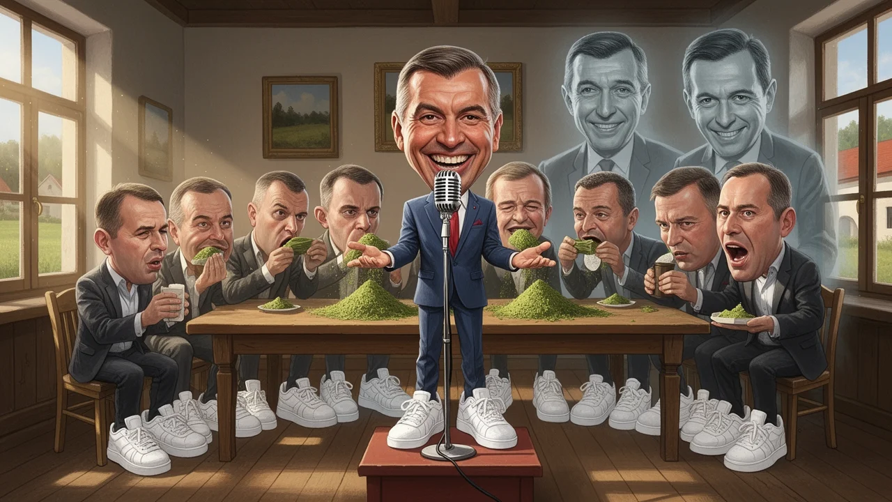 Cover art: Bílé tenisky a v kapse dávka kratomu