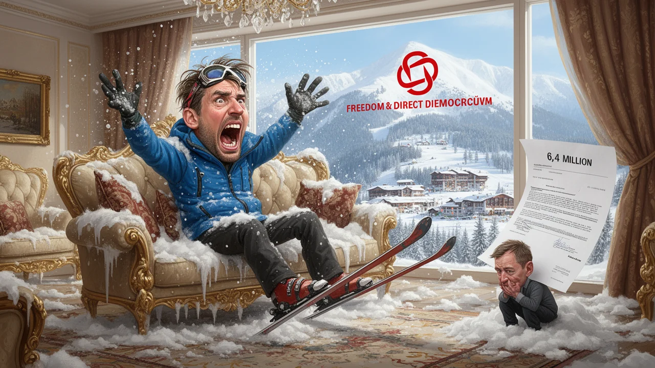 Cover art: Bohatý politik a tajný klíč od cizích dveří