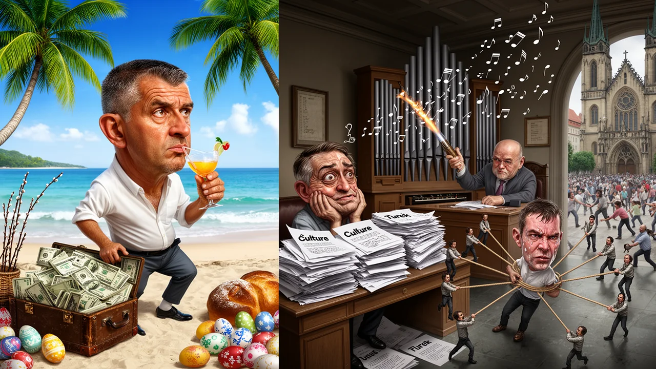 Cover art: Kdo se potí v práci a kdo letí za sluncem