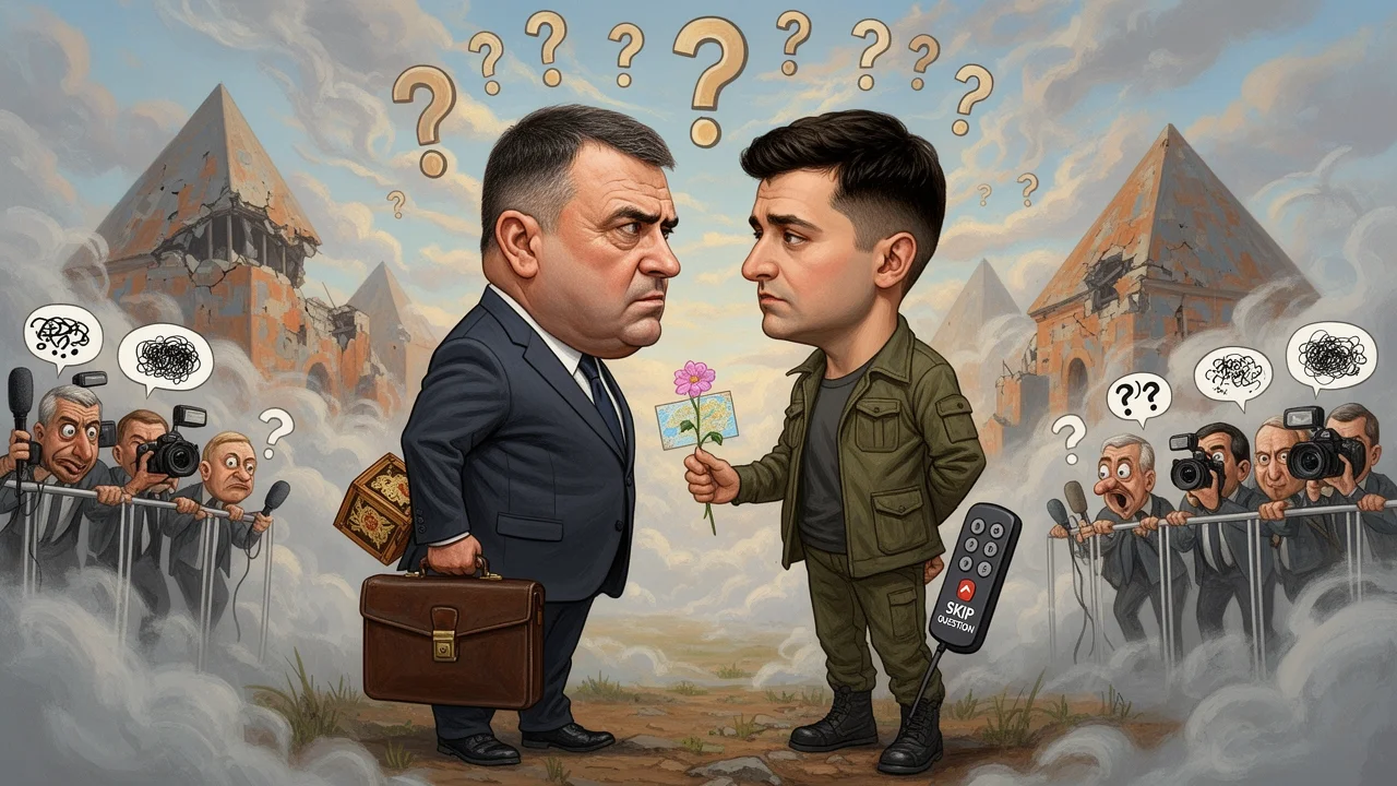 Cover art: Tajemství v Arménii, o kterém premiér mlčí