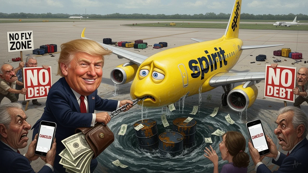 Cover art: Trumpova půjčka padla a levné lety zmizely