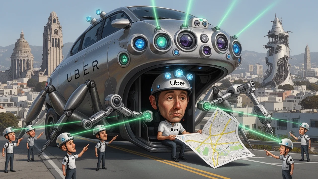Cover art: Lidští řidiči jako levné sondy pro roboty
