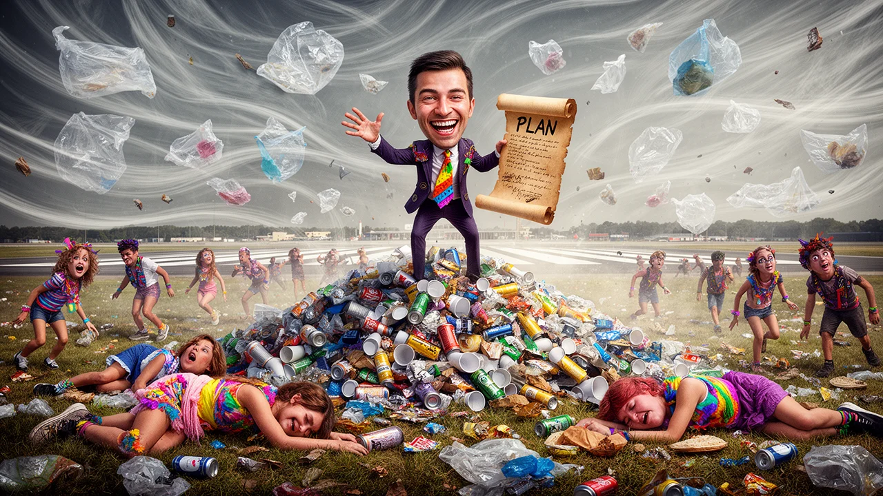 Cover art: Oslava mládí zmizela v letňanském plastu