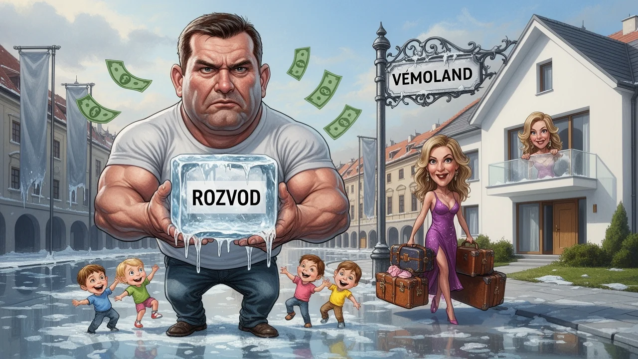 Cover art: Rozchod, klid a žádný rozvod u Vémolů doma