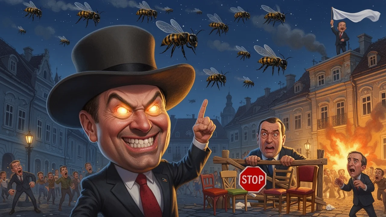 Cover art: Bezradný car straší drony a v Evropě nikdo nespí