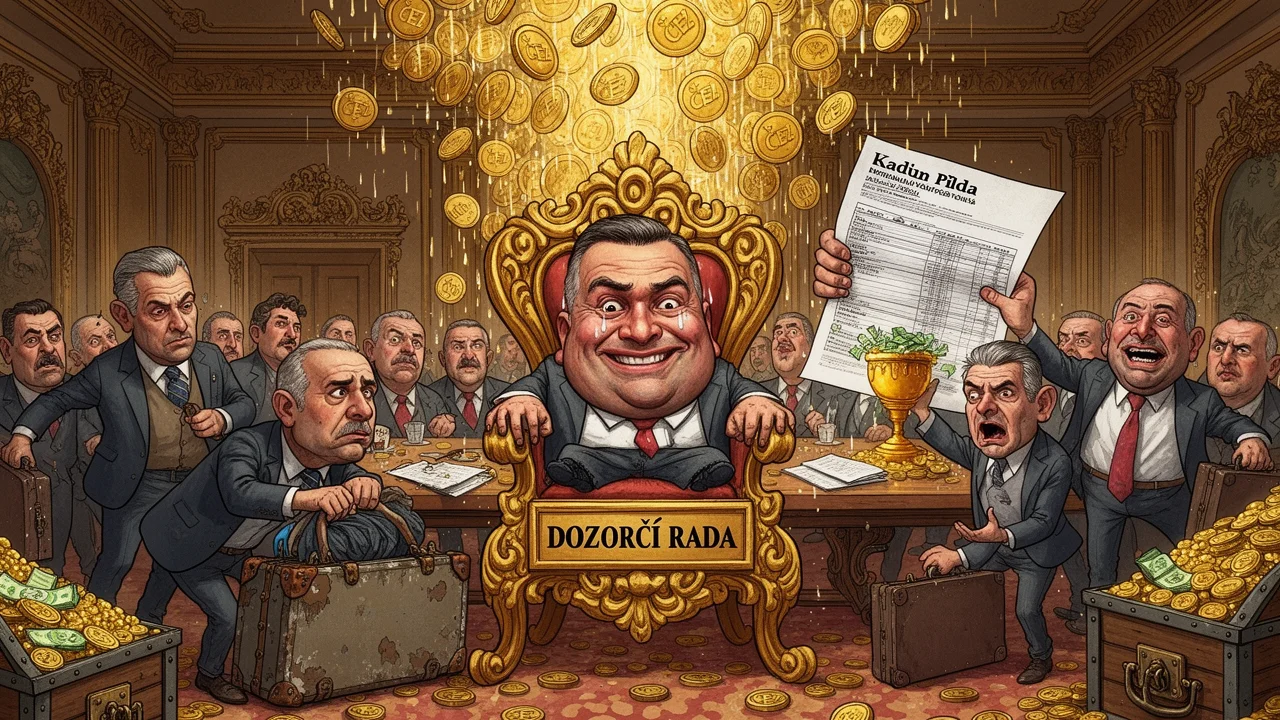 Cover art: Jak Radim Fiala v ČEZu teplé místo našel