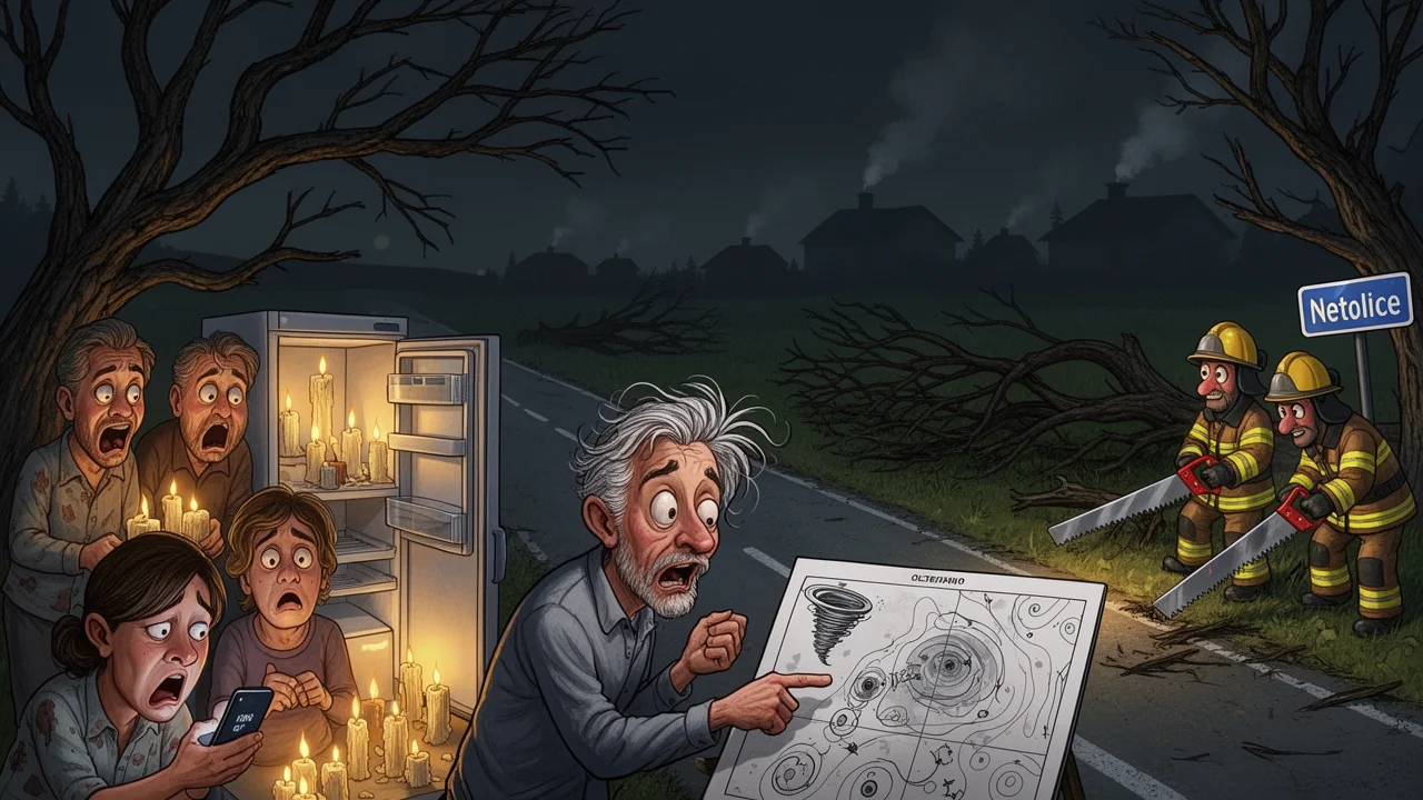 Cover art: Netolice hlásí vítr a deset tisíc lidí tmu