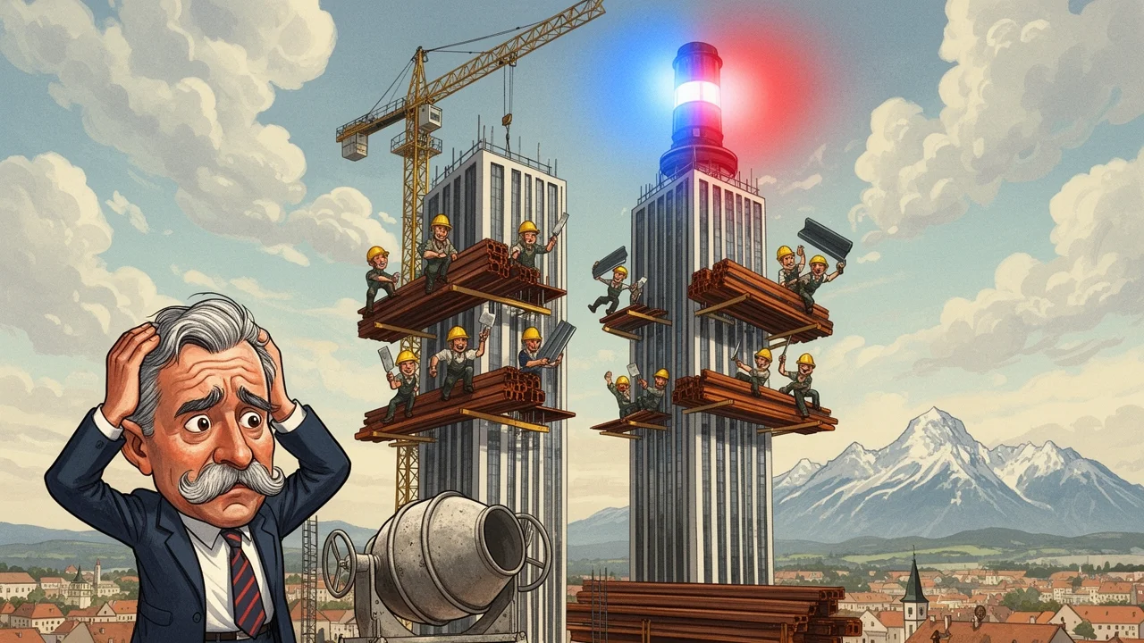 Cover art: Stavitel s míchou, co sahá až ke hvězdám