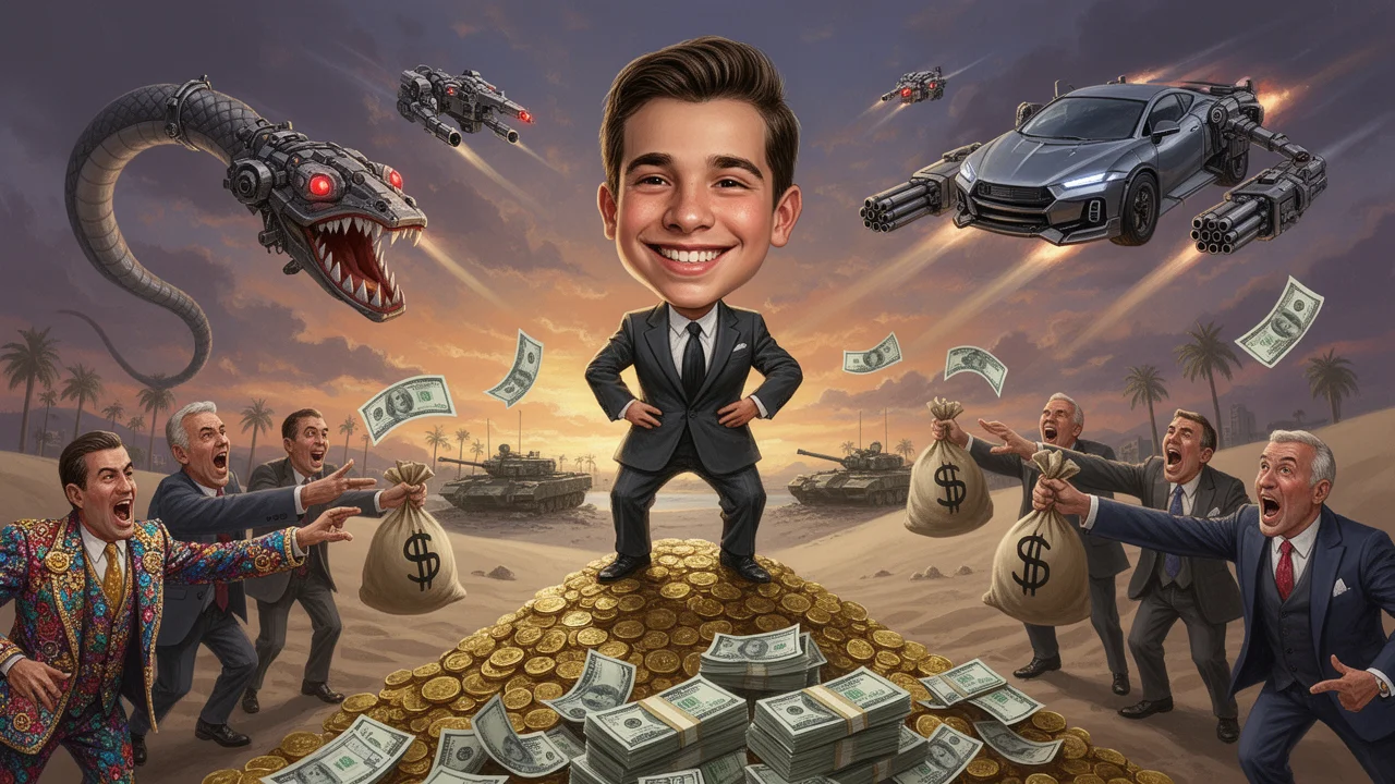 Cover art: Nedodělal školu, tak staví drony za miliardy