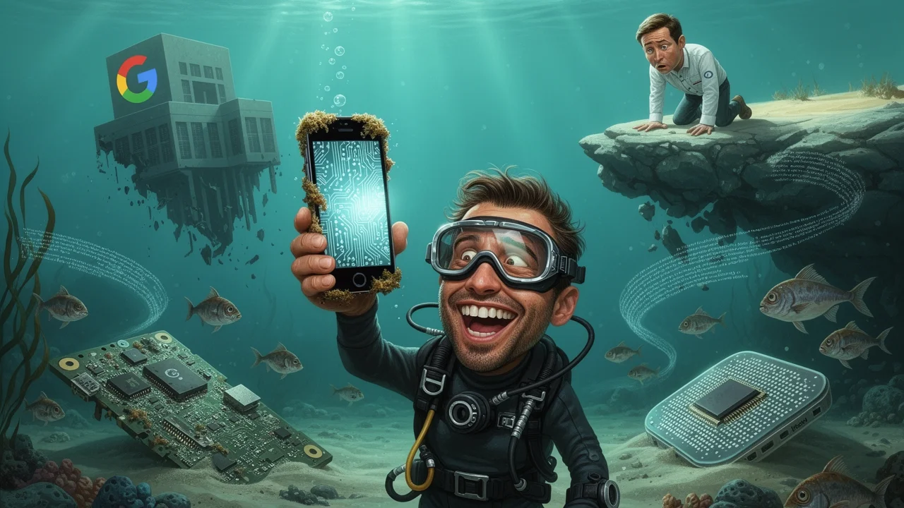 Cover art: Ztracené hodinky od Googlu zachraňuje autor hry Borderlands