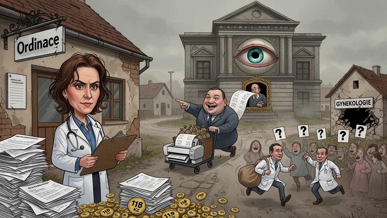 Cover art: Sto osmnáct korun za ženské tělo lékařům nestačí