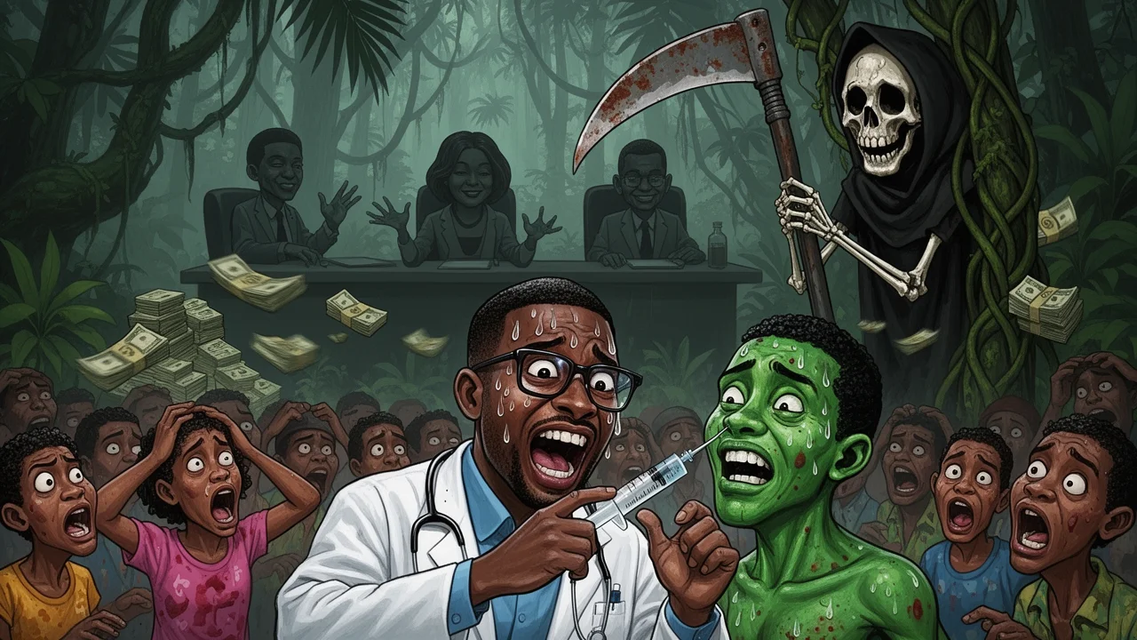 Cover art: Ebola útočí a v Africe se dál vesele střílí