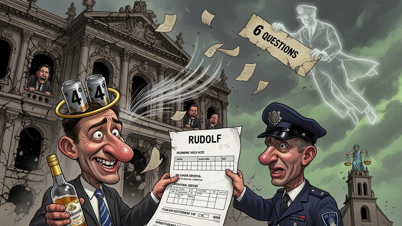 Cover art: Mrtvý policista se ptá a mocní raději mlčí