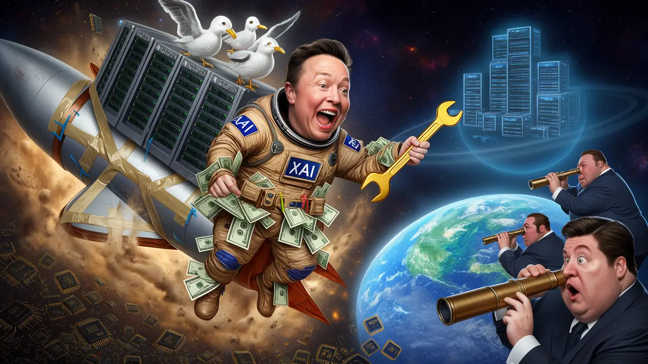 Cover art: Když si Elon koupí Elona a pošle servery do vakua