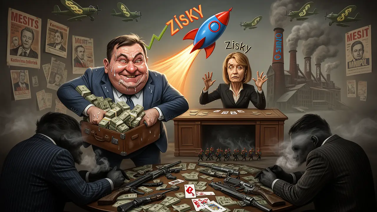 Cover art: Tichý obchod, kde miliardy létají vzduchem