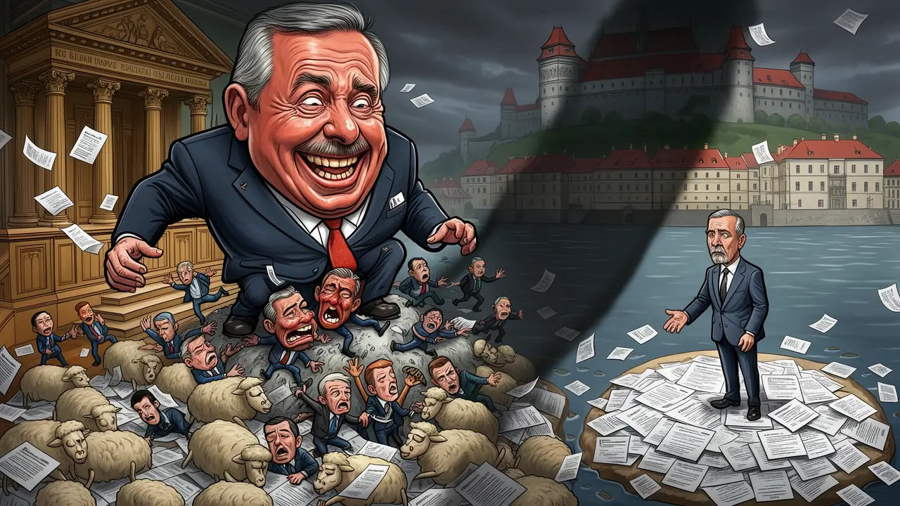 Cover art: Polibek smrti, který Hrad dostal od opozice