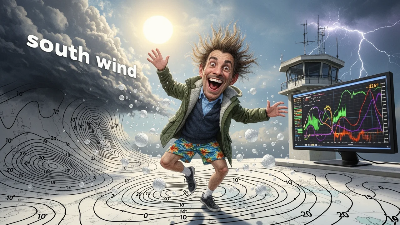 Cover art: Studená fronta ustupuje a jižní vítr nese dvacet