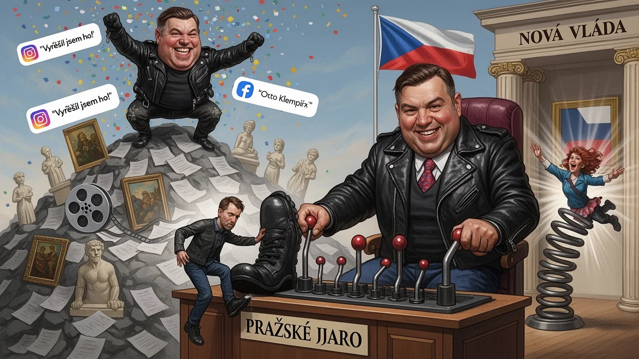 Cover art: Drsná čistka v kultuře pod taktovkou nových řádů