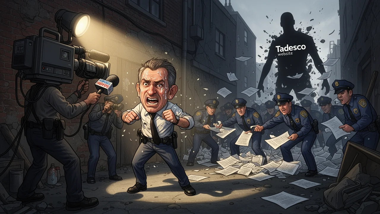 Cover art: Velký konspirátor a jeho prohraná hra s kamerou
