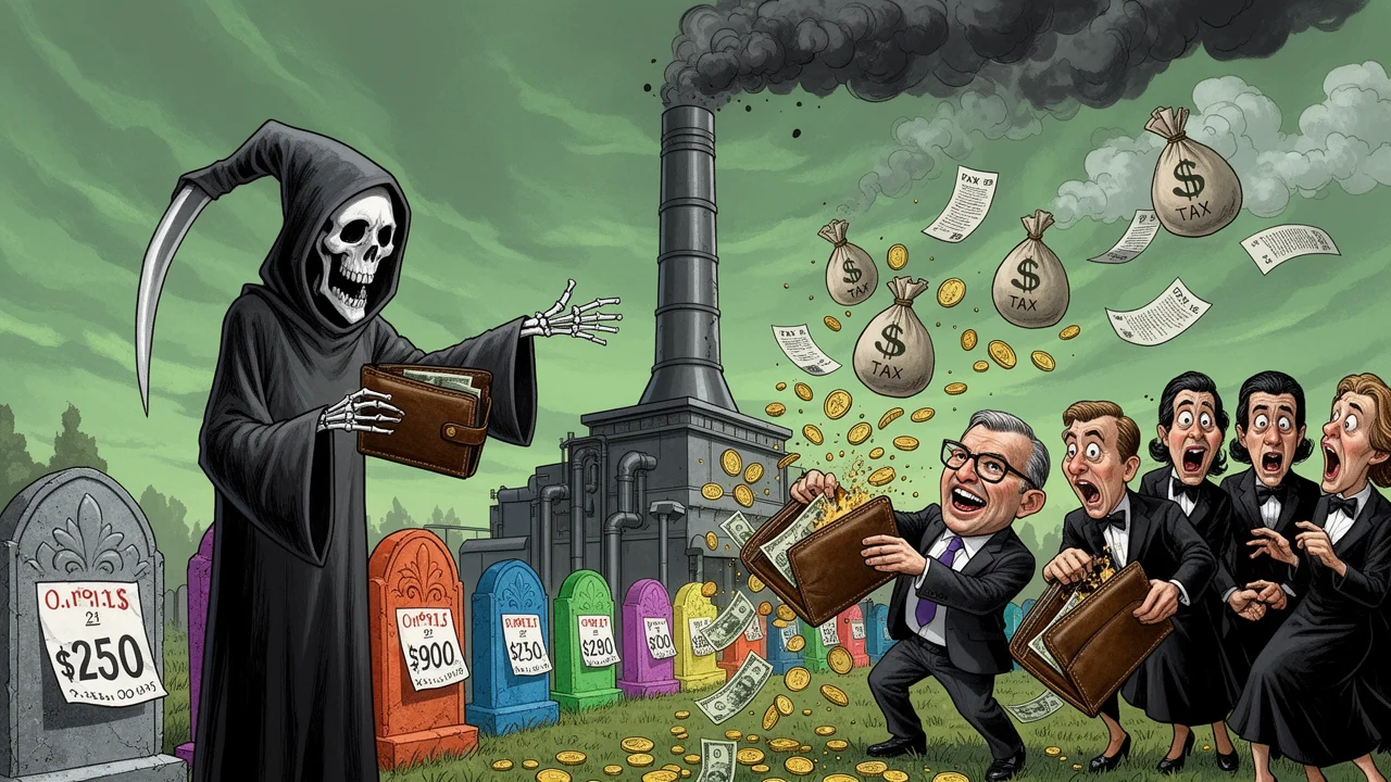 Cover art: I po smrti musíte platit ekologickou daň