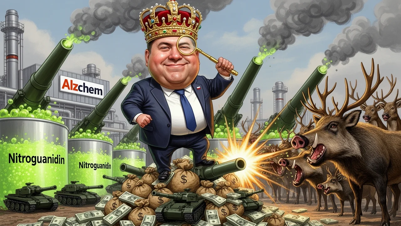 Cover art: Miliardář Michal Strnad má velký zájem o německý střelný