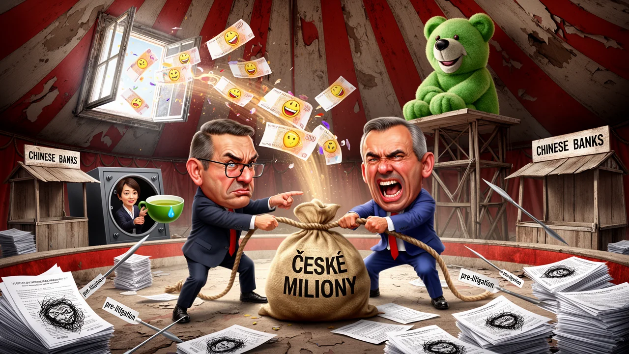 Cover art: Jak české miliony omylem zmizely kdesi v Číně