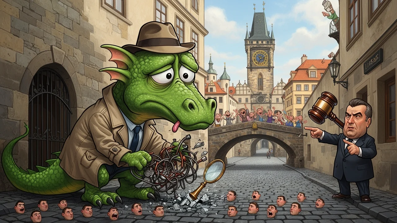 Cover art: Náš první slavný špión míří přímo za mříže