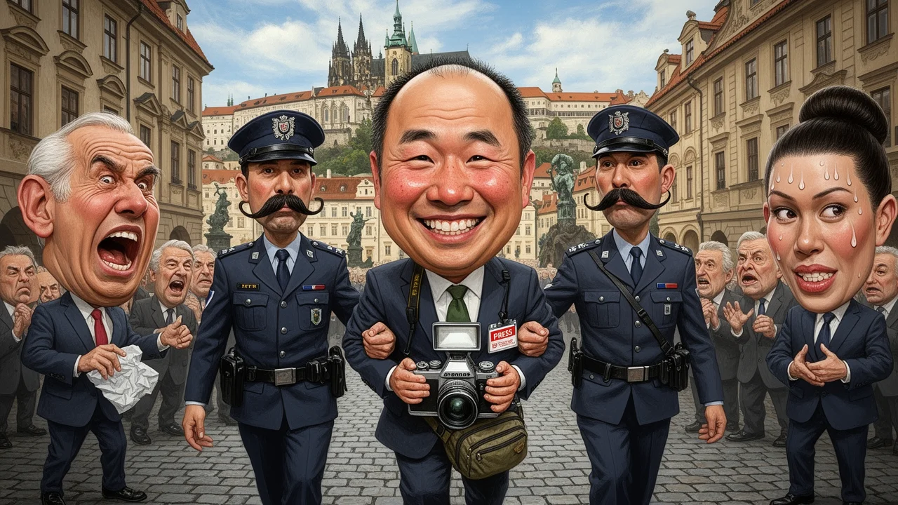 Cover art: První lapený špion a náš gumový paragraf